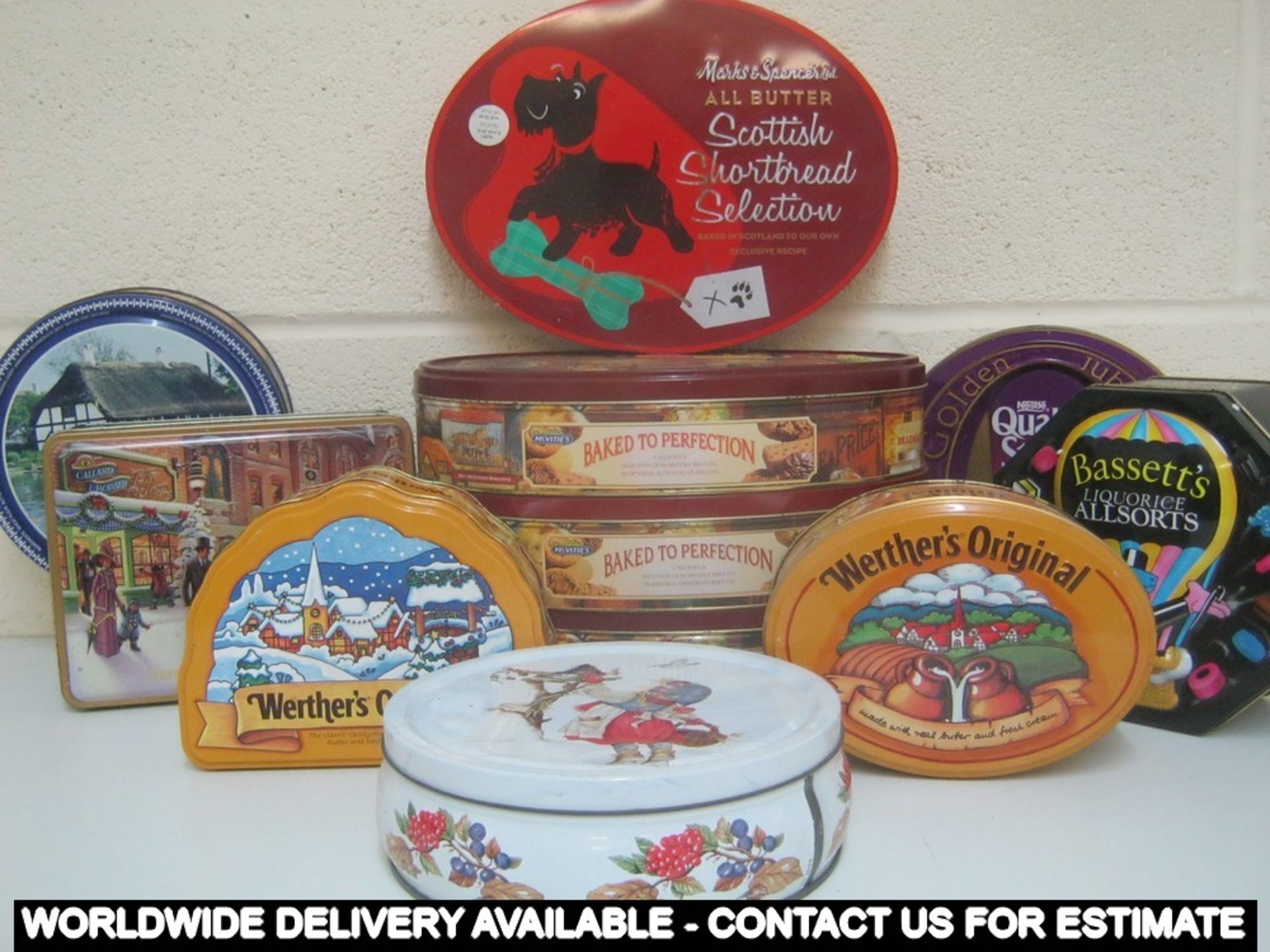 Two boxes of tins (qty 18) - Image 3 of 3
