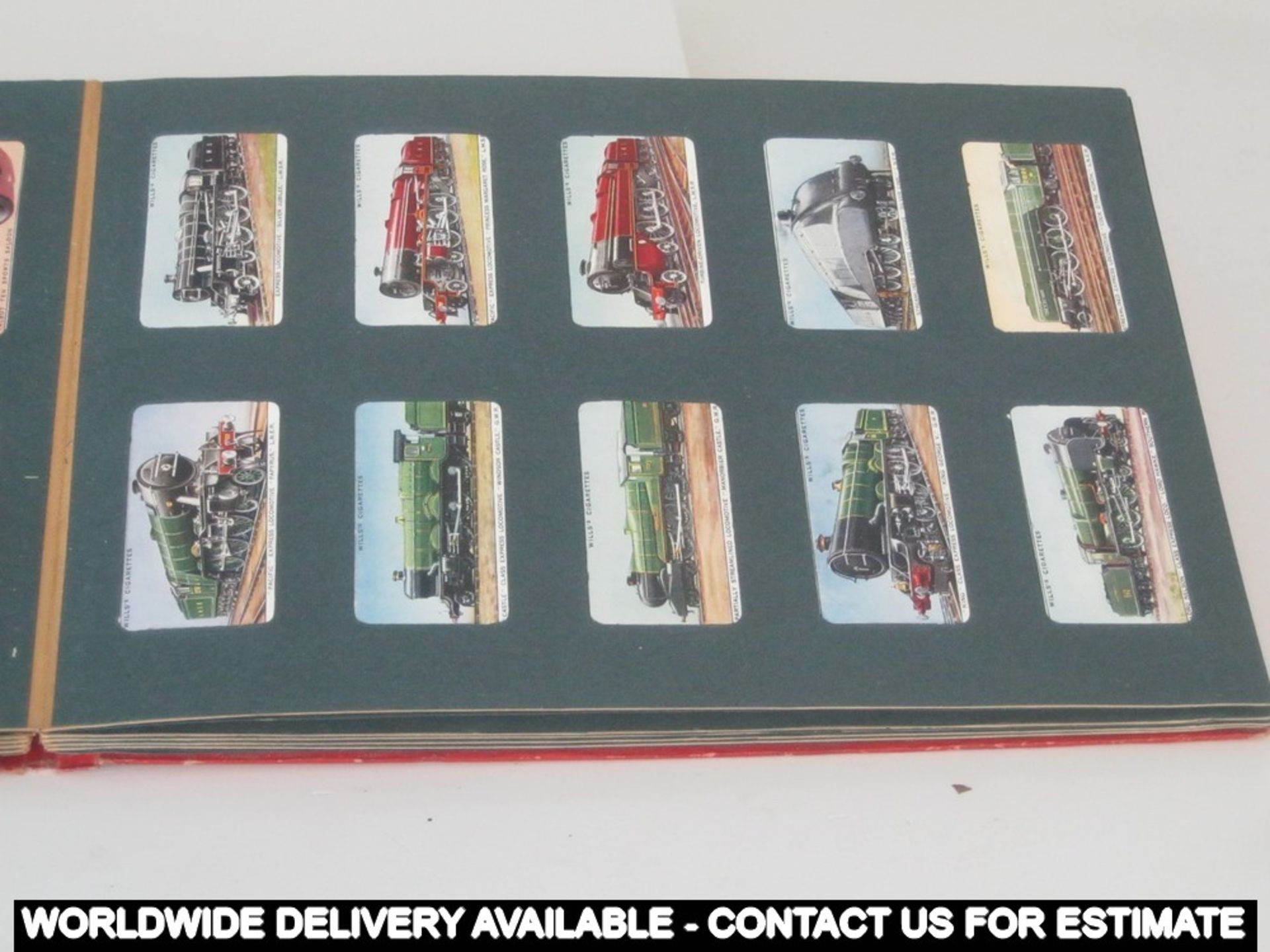 Wills's cigarette card album - containing 200 cards - including aeroplanes and cars and trains - Image 3 of 5