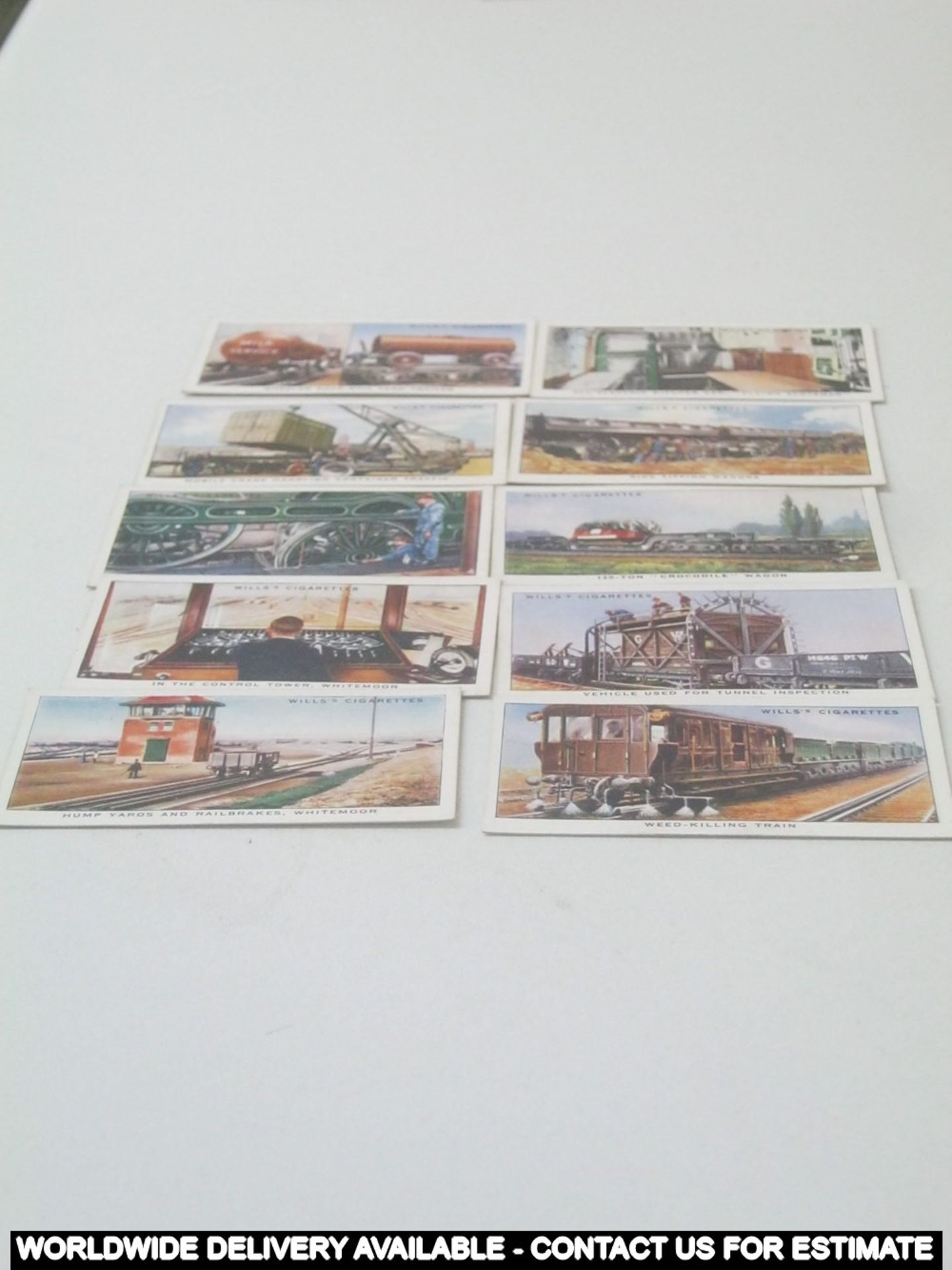 Box of 49 cigarette cards - Wills's Star - W D & H O Wills - Railway Equipment - Image 5 of 9