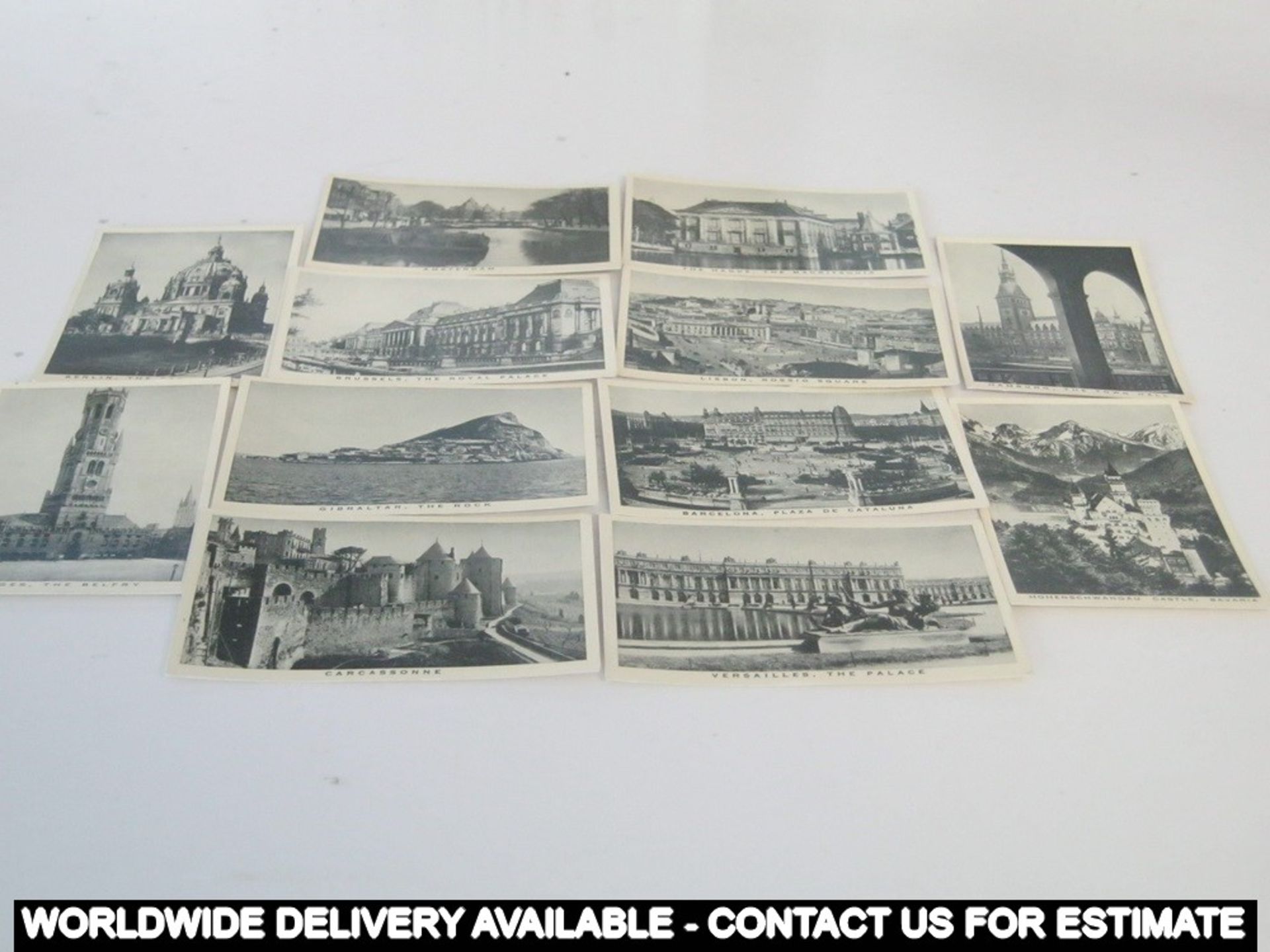 42 cigarette cards - Embassy, W D & H O Wills - Round Europe - Image 5 of 6