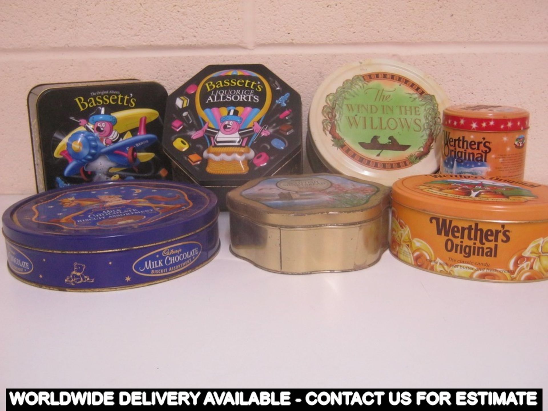 Two boxes of tins (qty 18) - Image 2 of 3