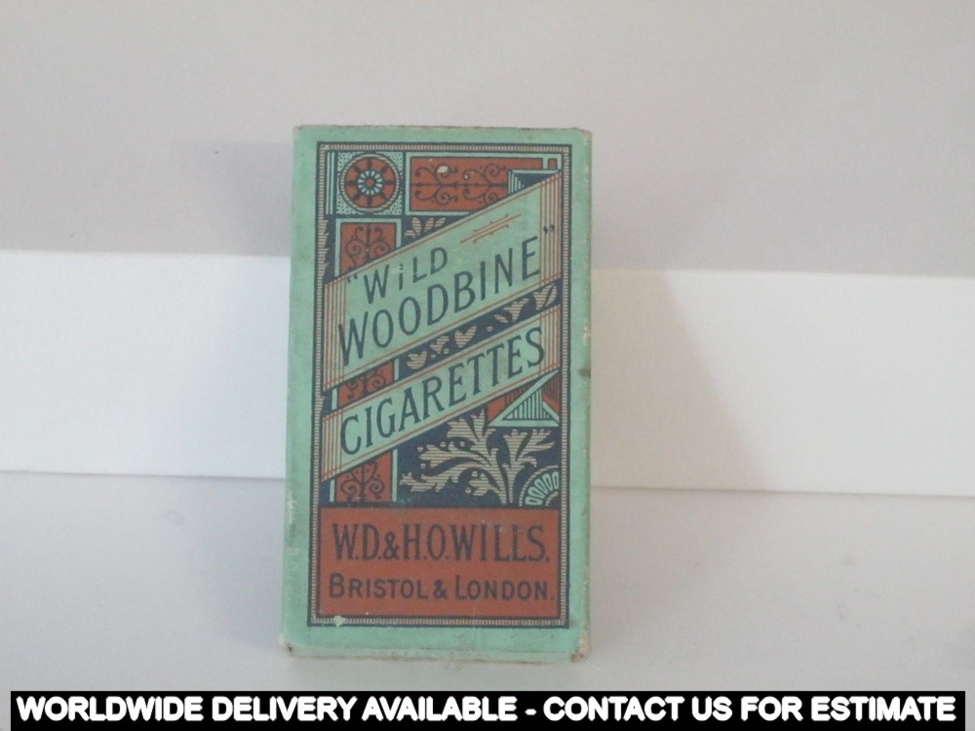 Box of 50 cigarette cards - Wild Woodbines - W D & H O Wills - Association Footballers - Image 2 of 9