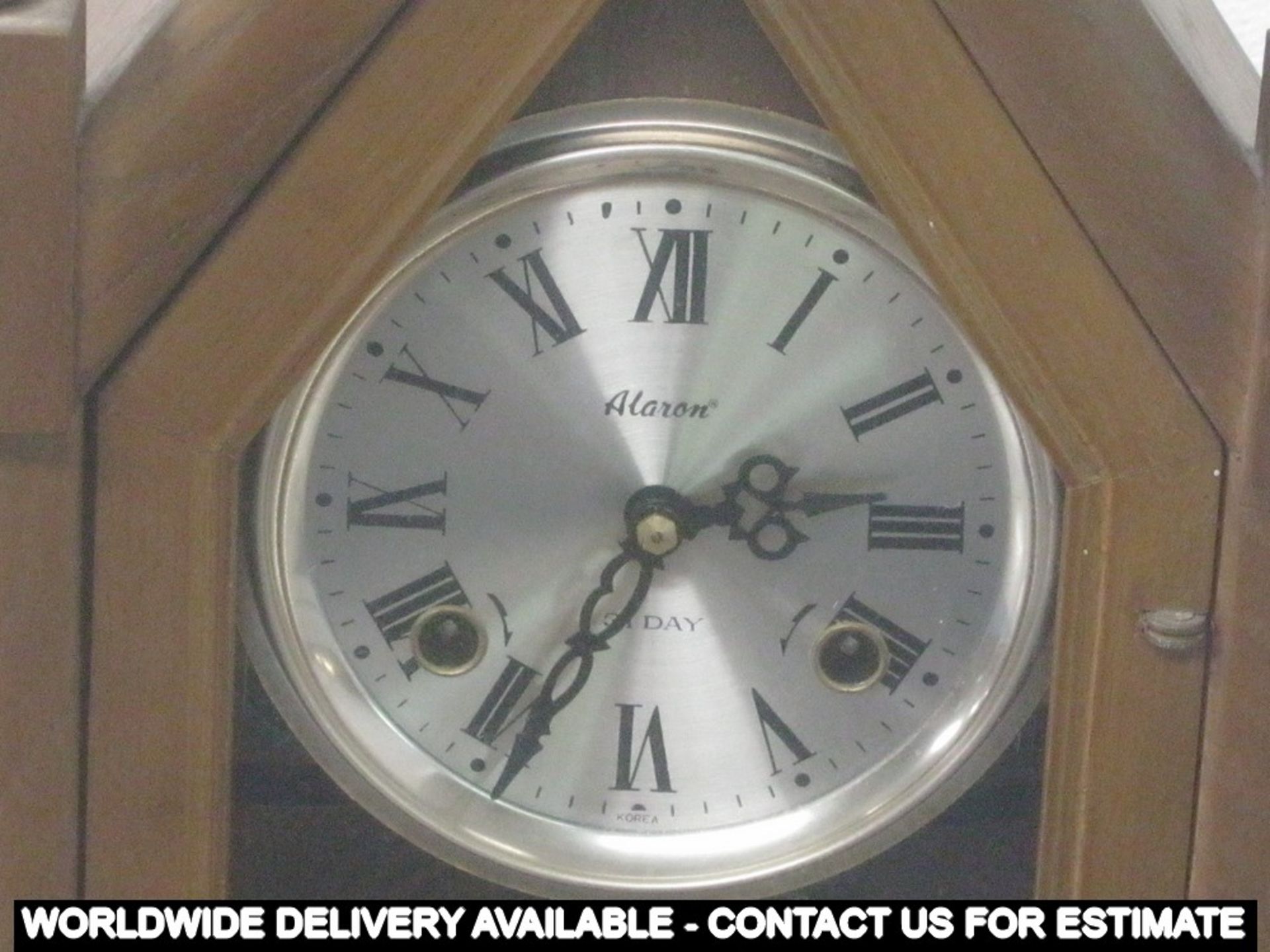 Gothic mantle clock - Alaron 31 day - Image 2 of 3