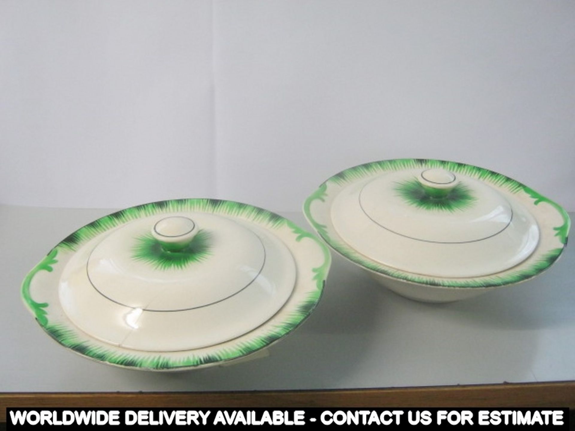 Two lidded serving dishes - "Grasmere"