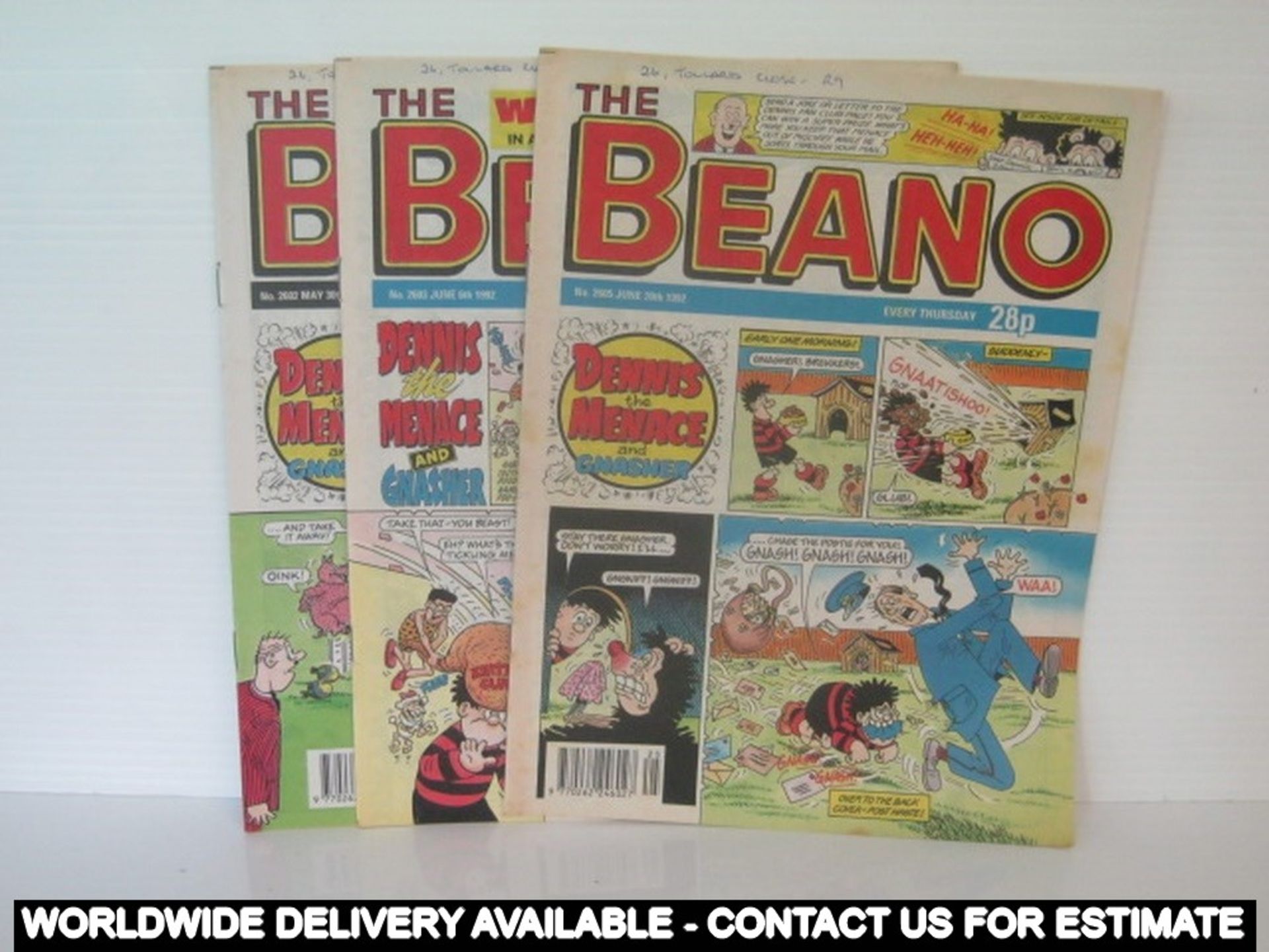 20 x Beano comics (approximately) - ranging from May 1992 to November 1992 - Image 2 of 2