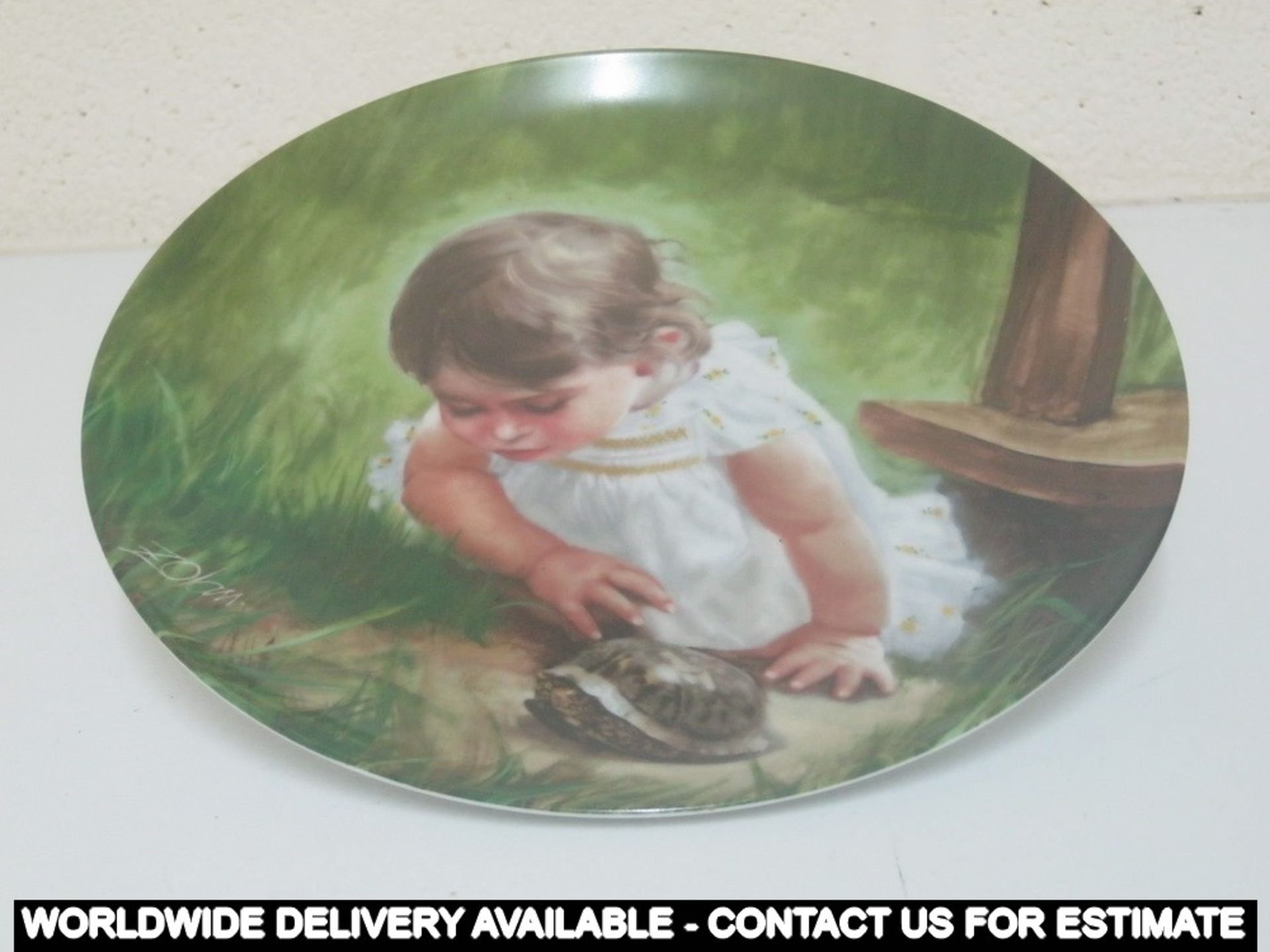 Donald Zolan "Children and Pets" - set of five plates - Image 5 of 5
