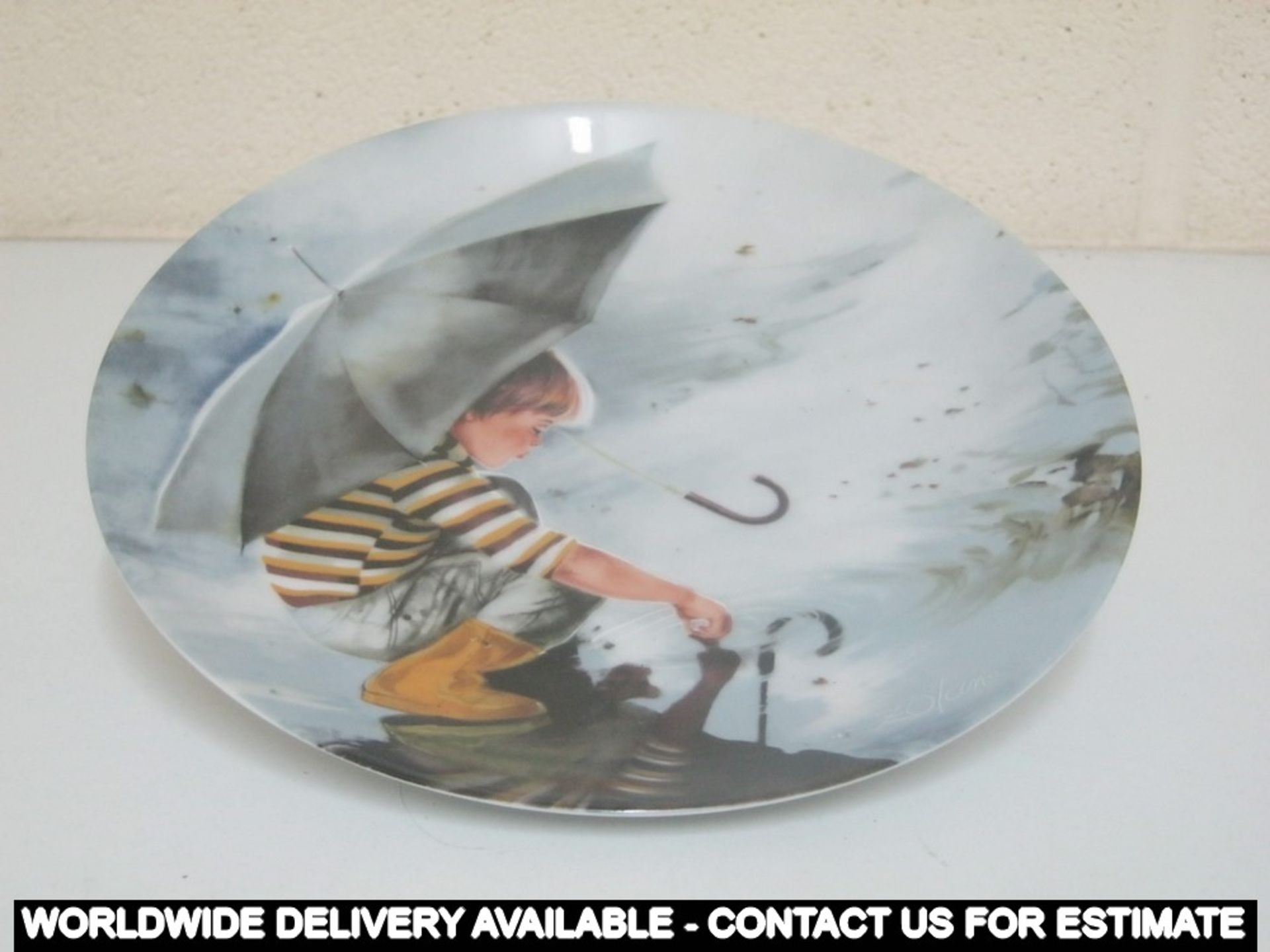 Donald Zolan "Wonders of Childhood" - set of six plates