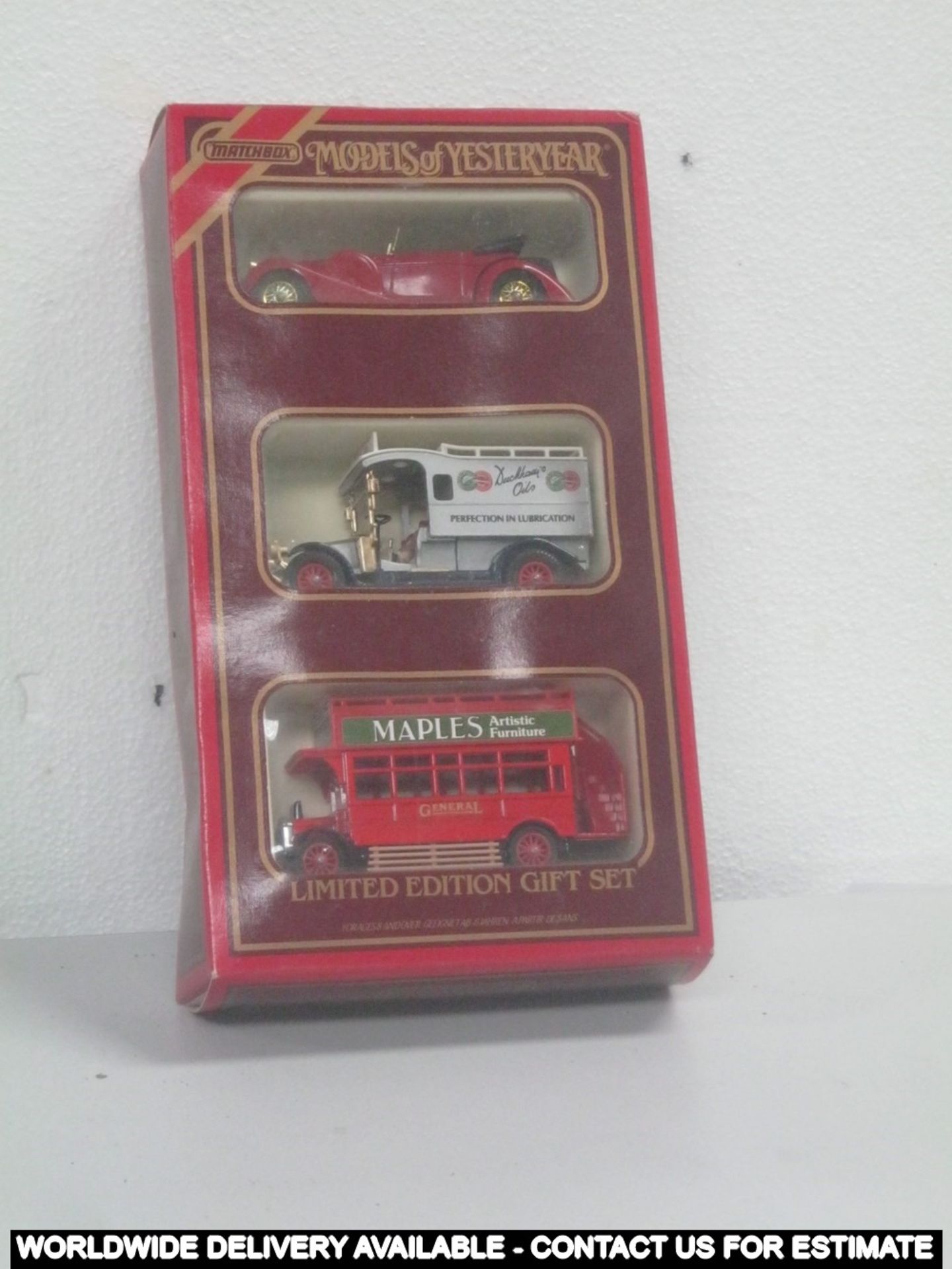 Matchbox Yesteryear Limited edition box set