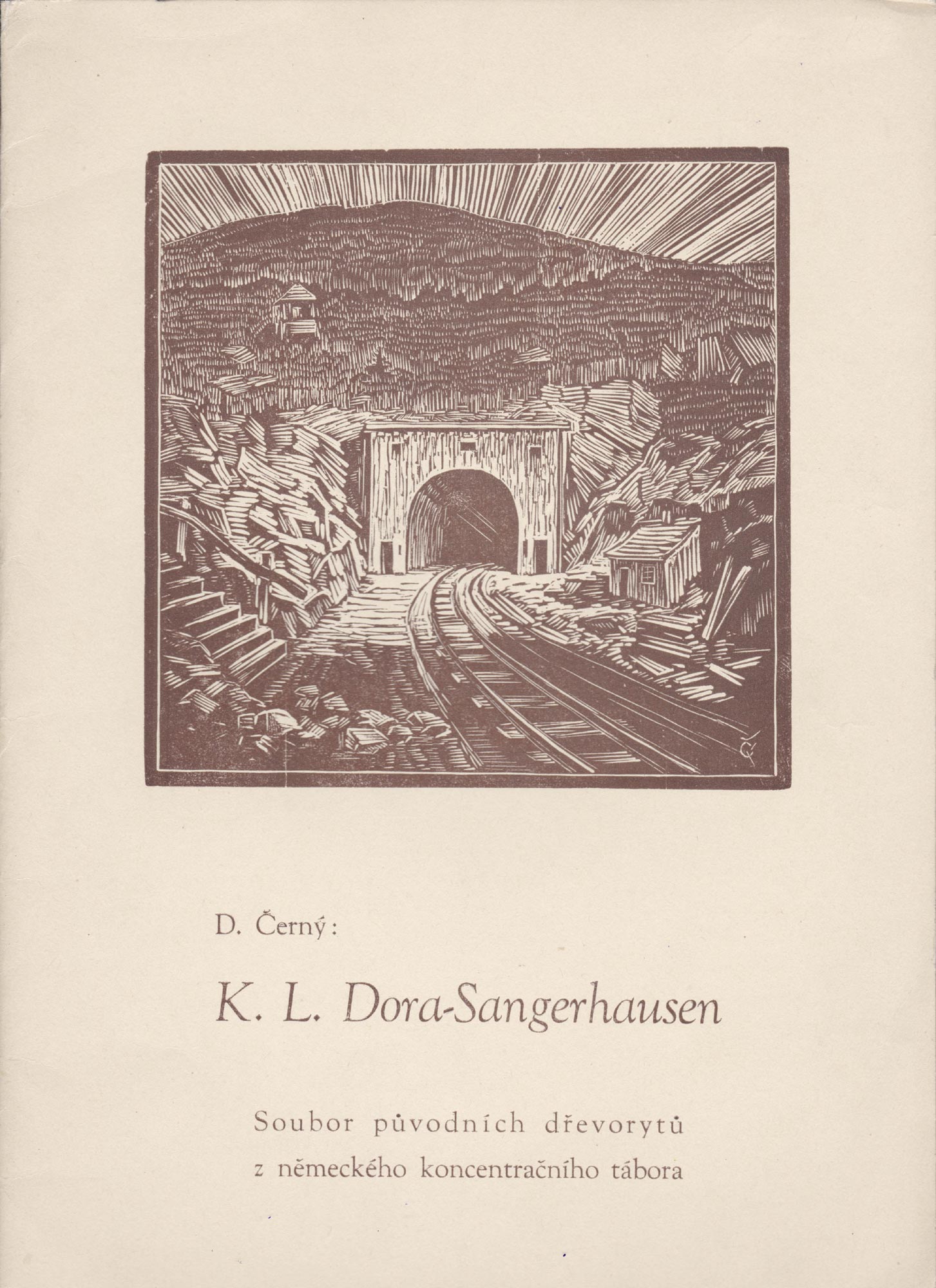 Dominik Cerný (1903-1973)  K. L. DORA-SANGERHAUSEN. 1953. Set of original wood engravings from