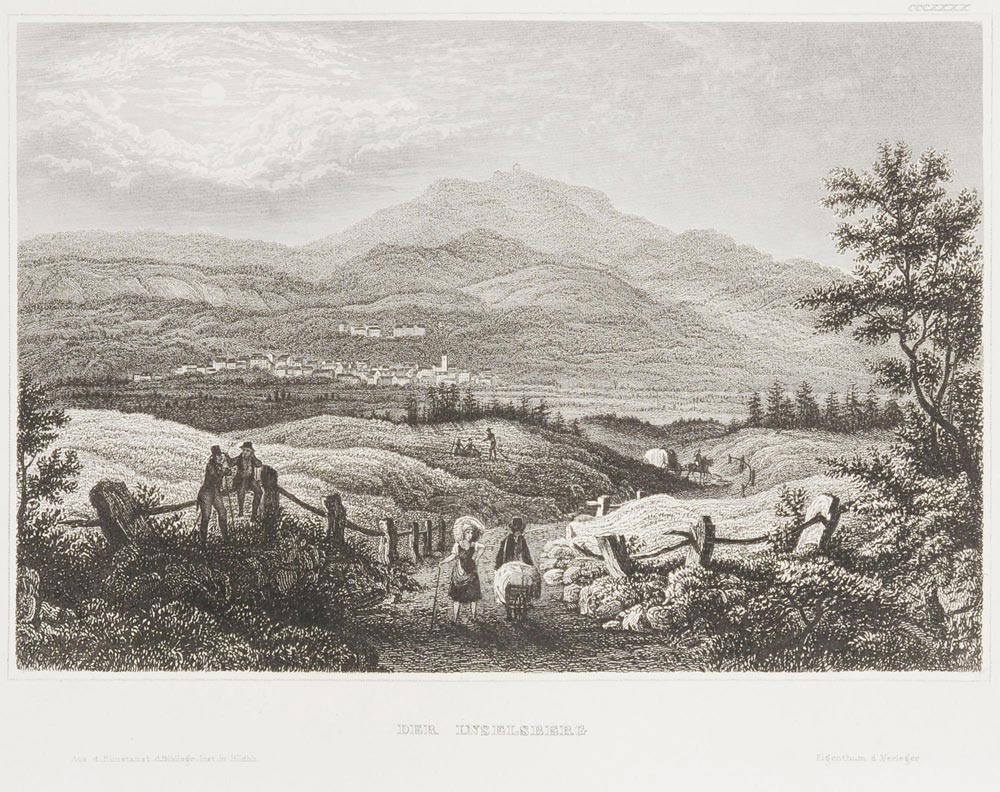 Joseph Meyer (1796-1856)  A SET OF VIEWS OF GERMANY. 2nd third of 19th century. A set of 20 views of - Image 3 of 3