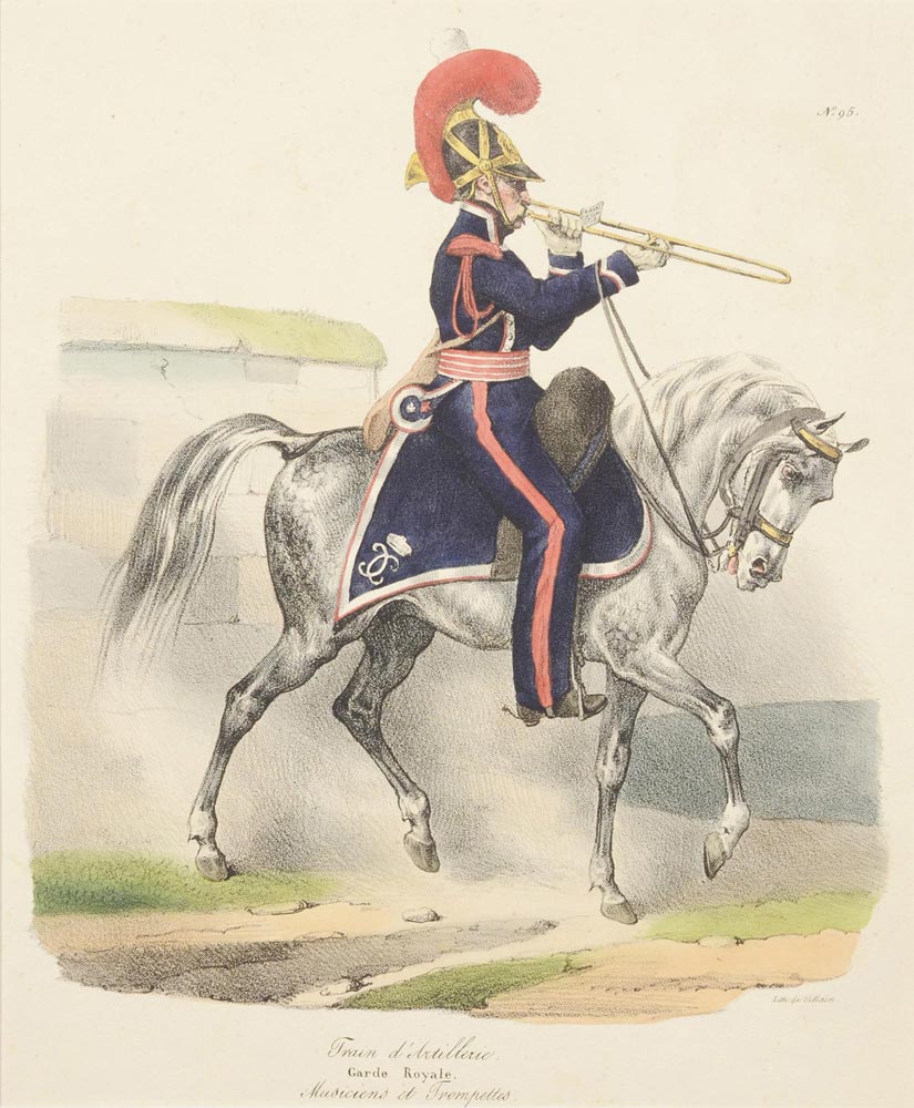 Eugène Marie François Villain, Joseph Louis Hippolyte Bellangé (1800-1866)  FRENCH SOLDIER III.