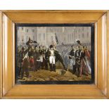 Anonymous author  NAPOLEONIC WARS. 19th century. Four scenes from Napoleonic Wars. Gouache on paper,