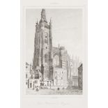 Augustin François Lemaitre (1797-1870)  A SET OF VIEWS OF PRAGUE. 1834-1856. 4 steel engravings from