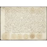 DOCUMENT  Brno, 1600. City representatives of Moravian Margravate are requesting an audience of