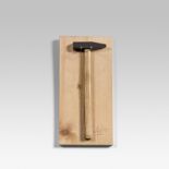 Günther Uecker *Do it yourself, ca. 1968/69 hammer, nails and wooden board; 34 × 16.5 × 7 cm