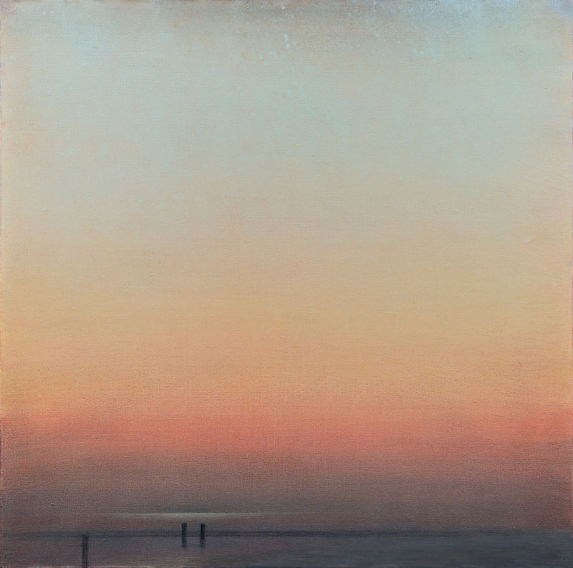 Eduard Angeli *Sonnenaufgang in Venedig, 2004 oil on canvas; 100 × 100 cm  Eduard Angeli *