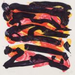 Günther Uecker *Wüste Gobi, 1985 colour lithograph on paper, edition 5/100; unframed; 40 × 40 cm