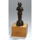 Bronze-Plastik, "Amor", Rosa von Ranson-Zeitler, Landau a.d. Isar, um 1900, auf