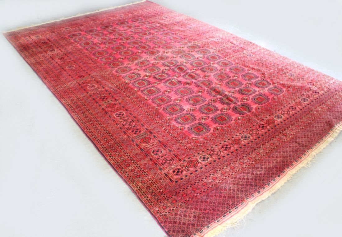 O.-Teppich, Afghan-Beludsch, ca. 60 Jahre alt, Wolle auf Wolle, 330 x 210 cm