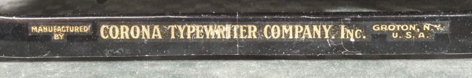 Schreibmaschine, "Corona", the Corona Typewriter Co. Ltd., Aldwych House, London, W.C.2,im - Image 3 of 3
