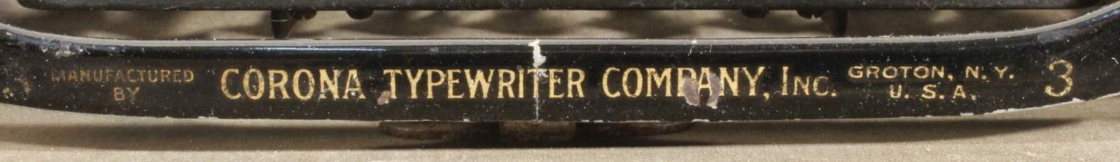 Schreibmaschine, "Corona", the Corona Typewriter Company Inc., Groton, N.Y., USA, - Image 2 of 2