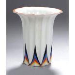 Art Déco Porzellan-Ziervase, Rosenthal, Geschirrabteilung Bahnhof-Selb, Entw.: PhilippRosenthal,