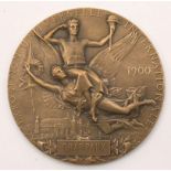 Bronze-Medaille, "Exposition Universelle 1900", Jules-Clément Chaplain, Mortagne 1839 -1909 Paris,