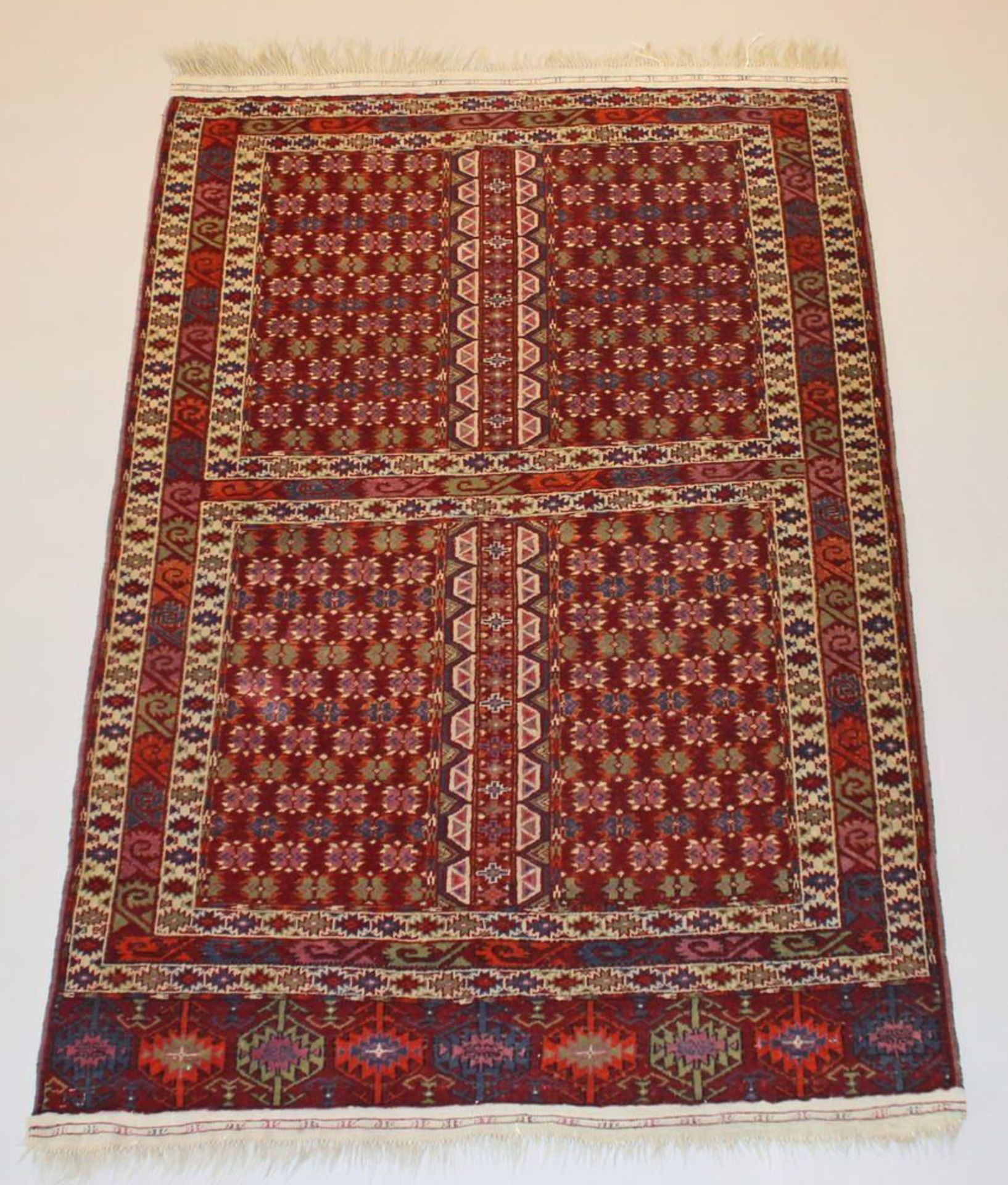 Reserve: 250 EUR        Yomud-Hatschlu, Turkmenistan, älter, ca. 1.89 x 1.27 m - Image 2 of 8