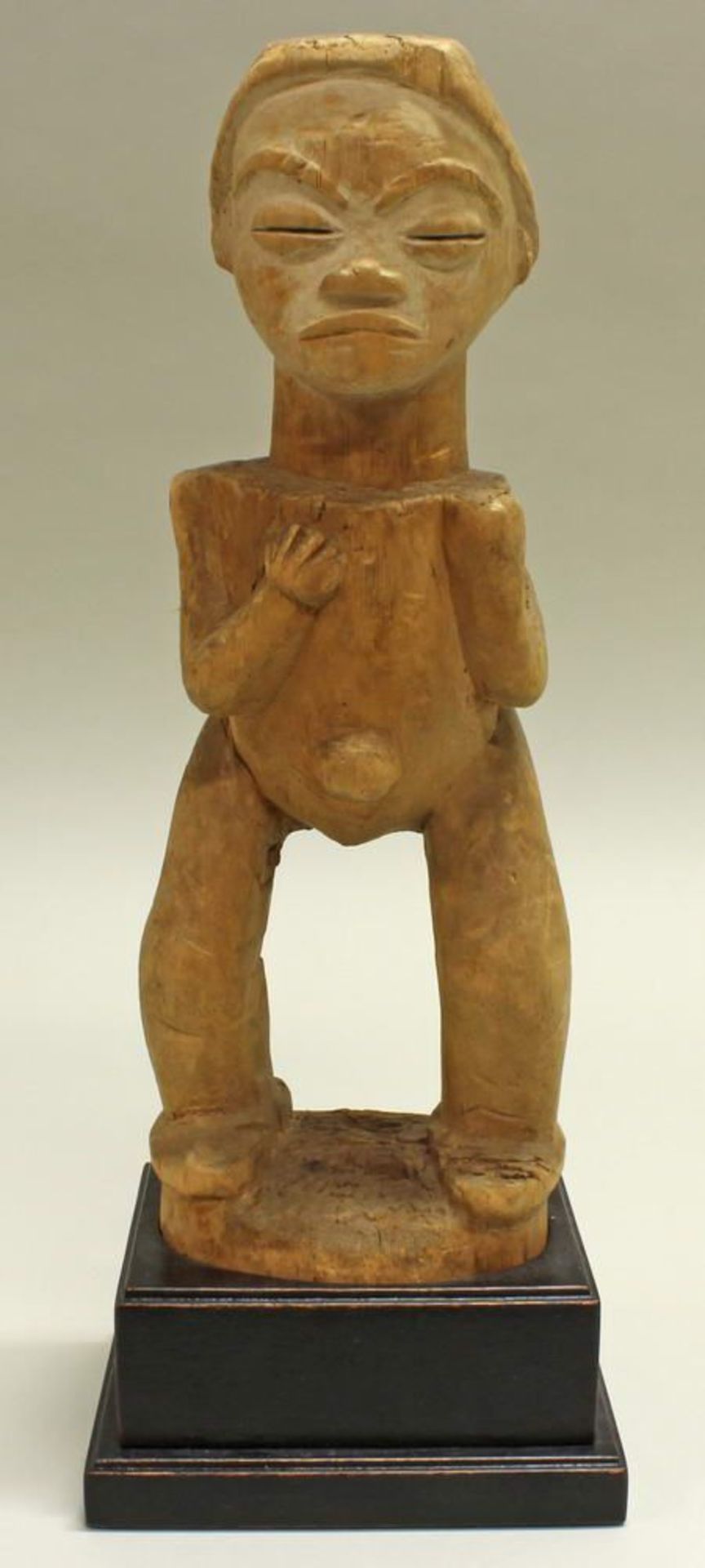 Reserve: 450 EUR        Figur, Punu,  Afrika, Holz, stehend, authentisch, 34 cm hoch - Image 2 of 4