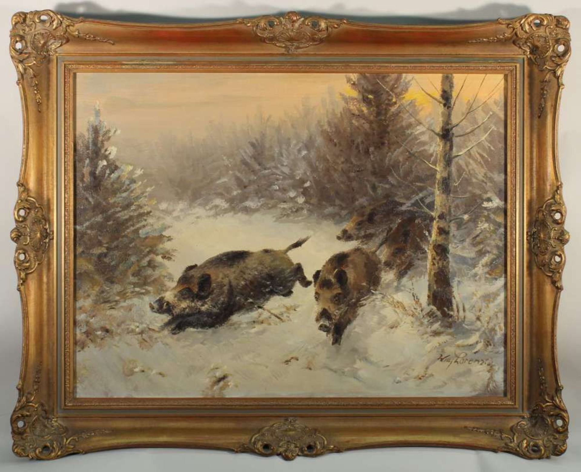 Reserve: 640 EUR        Lorenz, Willi (1901 Köln - 1981 ebda, deutscher Tier-, Jagd- und - Image 4 of 8