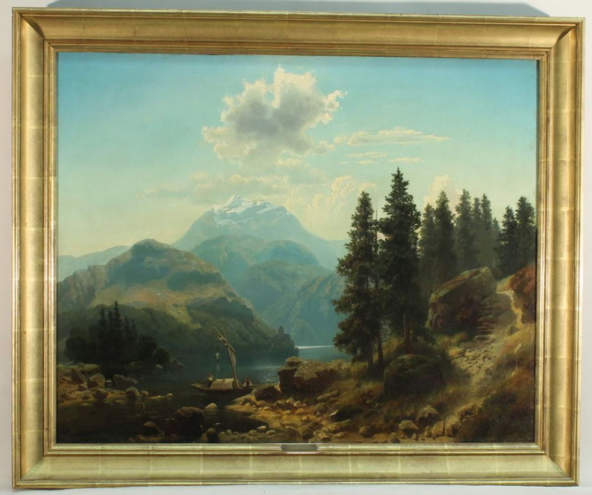 Reserve: 1400 EUR        Jabin, Georg (1828 Braunschweig - 1864 Harzburg, studierte an der KA - Image 3 of 8