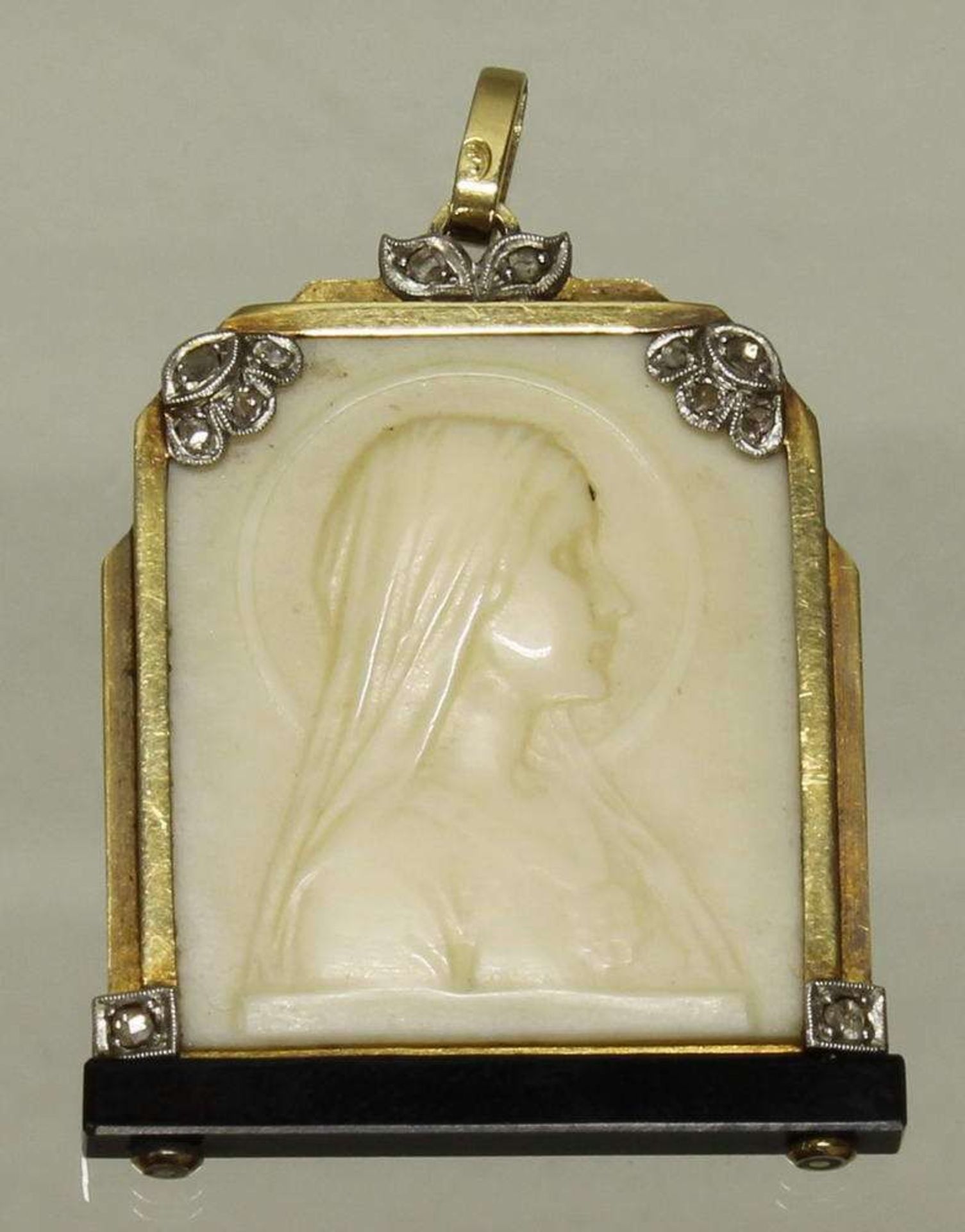 Reserve: 400 EUR        Anhänger, Spanien, um 1900, "La Virgen Niña" (die Jungfrau Maria),