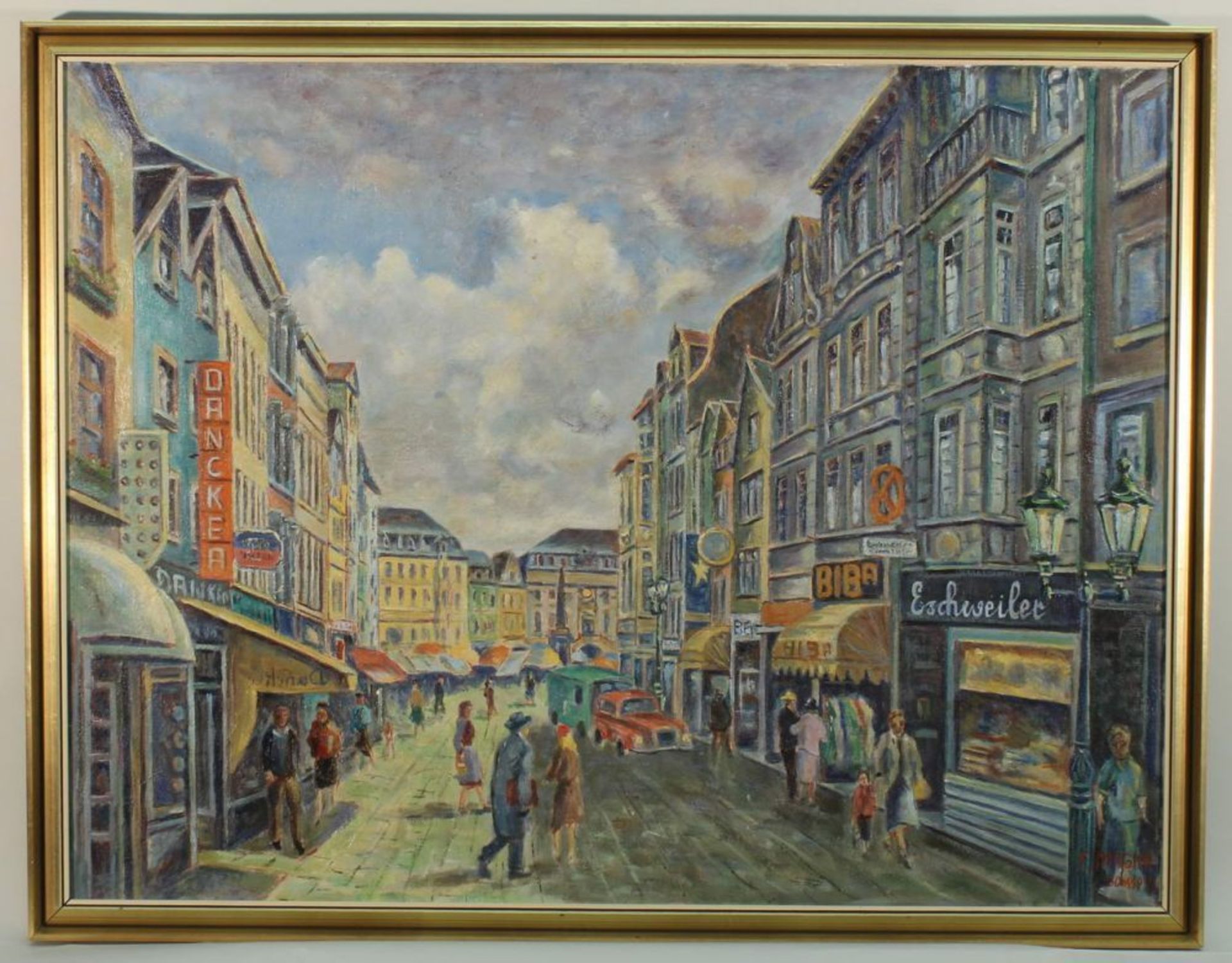 Reserve: 600 EUR        Magka, Fritz (1906 Bonn - 1988 Gummersbach, in Bonn tätiger  Maler von - Image 3 of 8