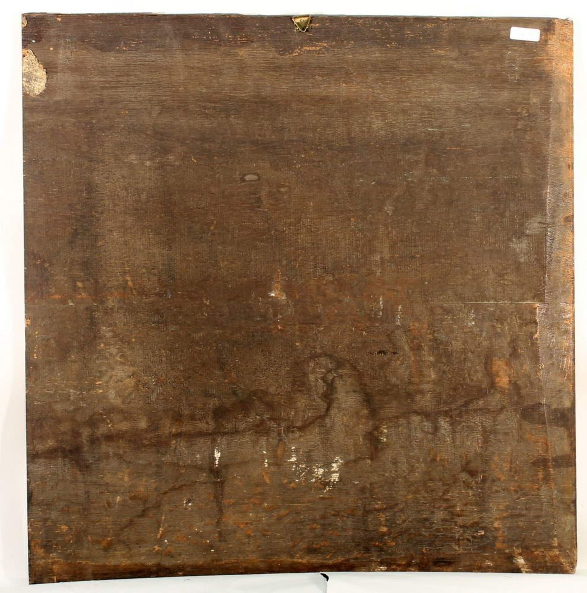 Reserve: 480 EUR        Niederlande (um 1700), "Alttestamentarische Opferszene", Öl auf Holz, - Image 6 of 6