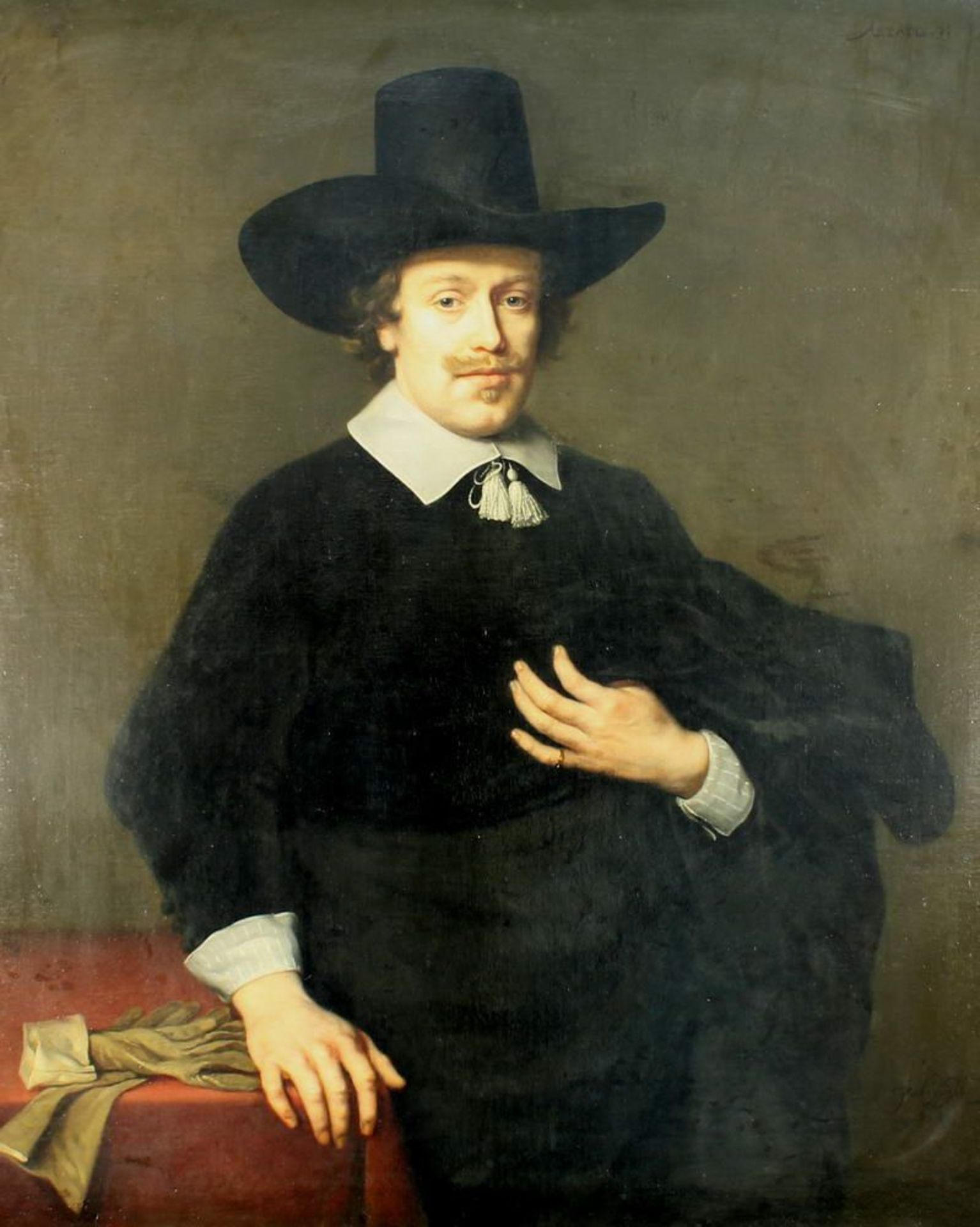 Reserve: 5000 EUR        Spilberg, Johann d. J. (1619 Düsseldorf - 1690 ebda., erhielt seine - Image 2 of 16