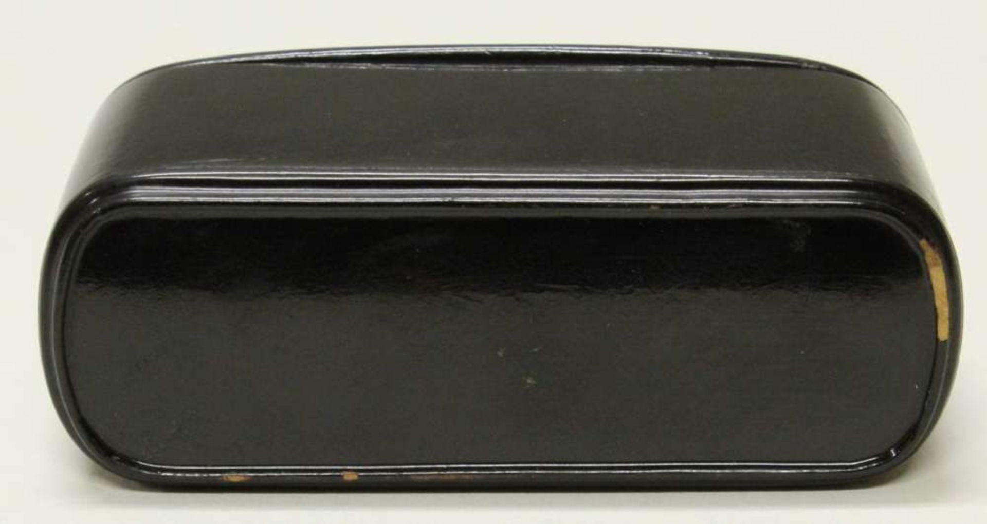 Reserve: 200 EUR        Lackdose, Russland, um 1850, Lukutin, Deckel mit polychromer Troika- - Image 6 of 10
