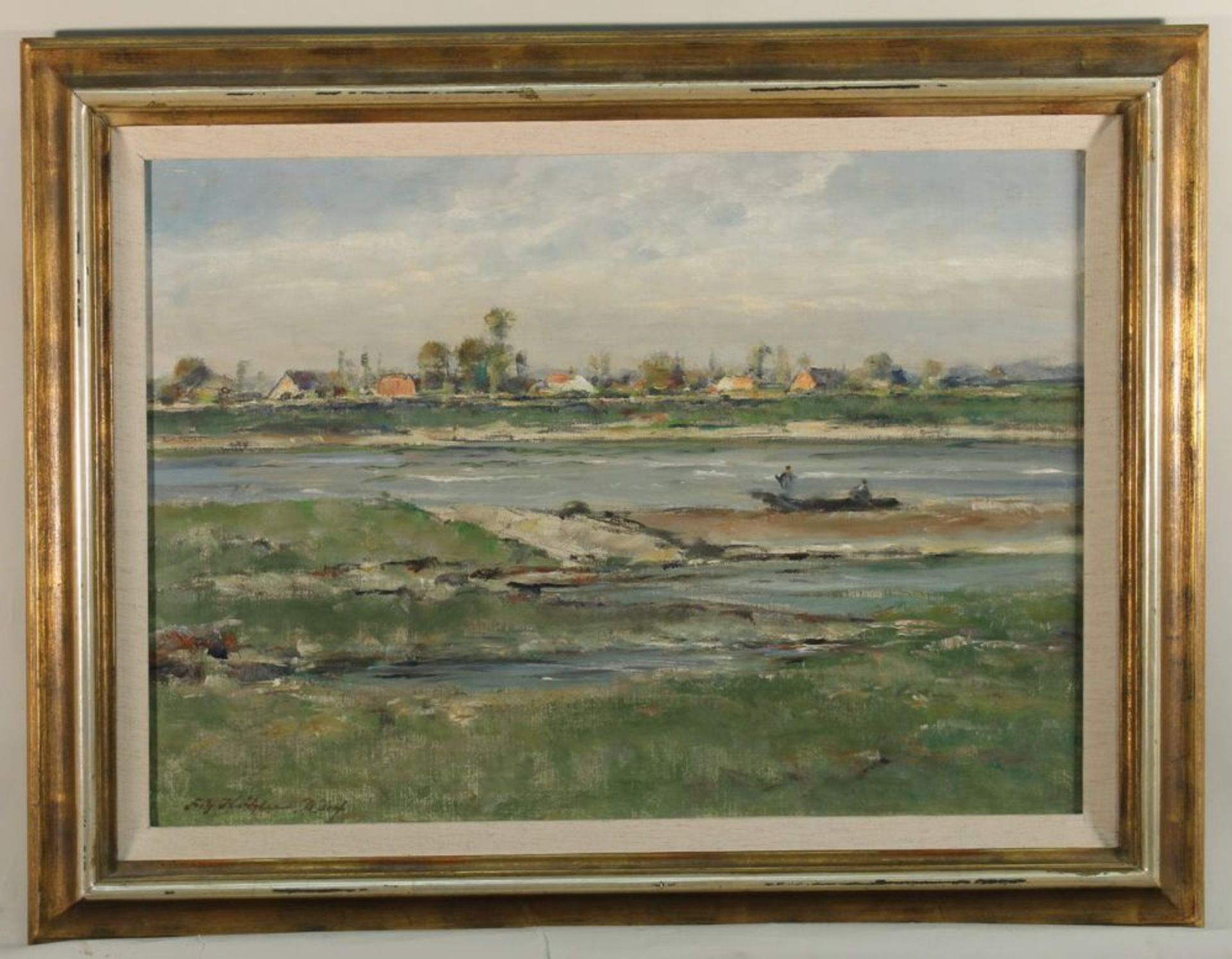 Reserve: 260 EUR        Köhler, Fritz (1887 Moritzberg - 1972 Düsseldorf, Landschafts- und - Image 3 of 8