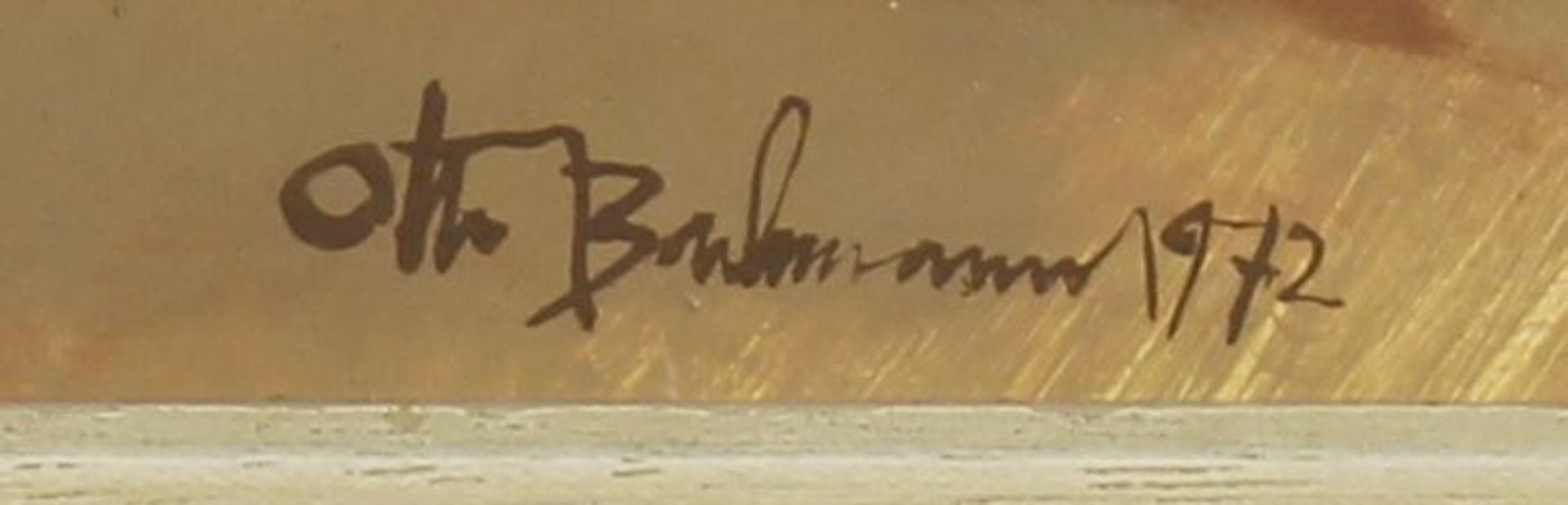 Reserve: 380 EUR        Bachmann, Otto (1915 Luzern - 1996, in Ascona tätiger Maler und - Image 5 of 8