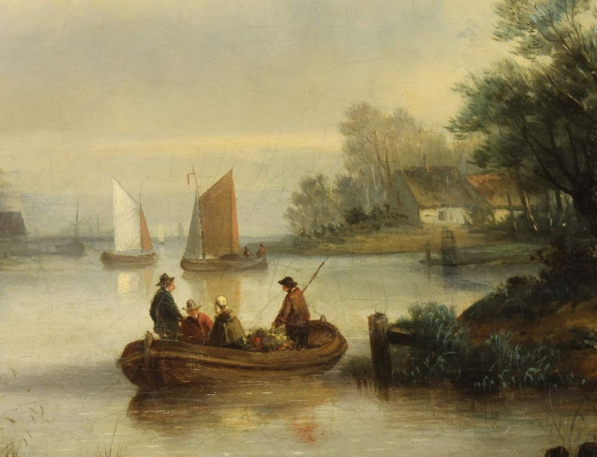 Reserve: 650 EUR        Smets, Louis (1840 Belgien - 1896, malte vorwiegend Landschaften mit - Image 6 of 12