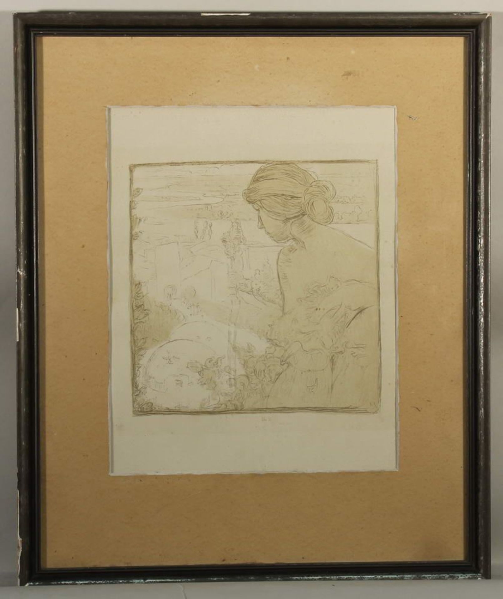 Reserve: 30 EUR        Brangwyn, Frank William (1867 - 1956), Farblithografie, "Springtime", in - Image 4 of 4