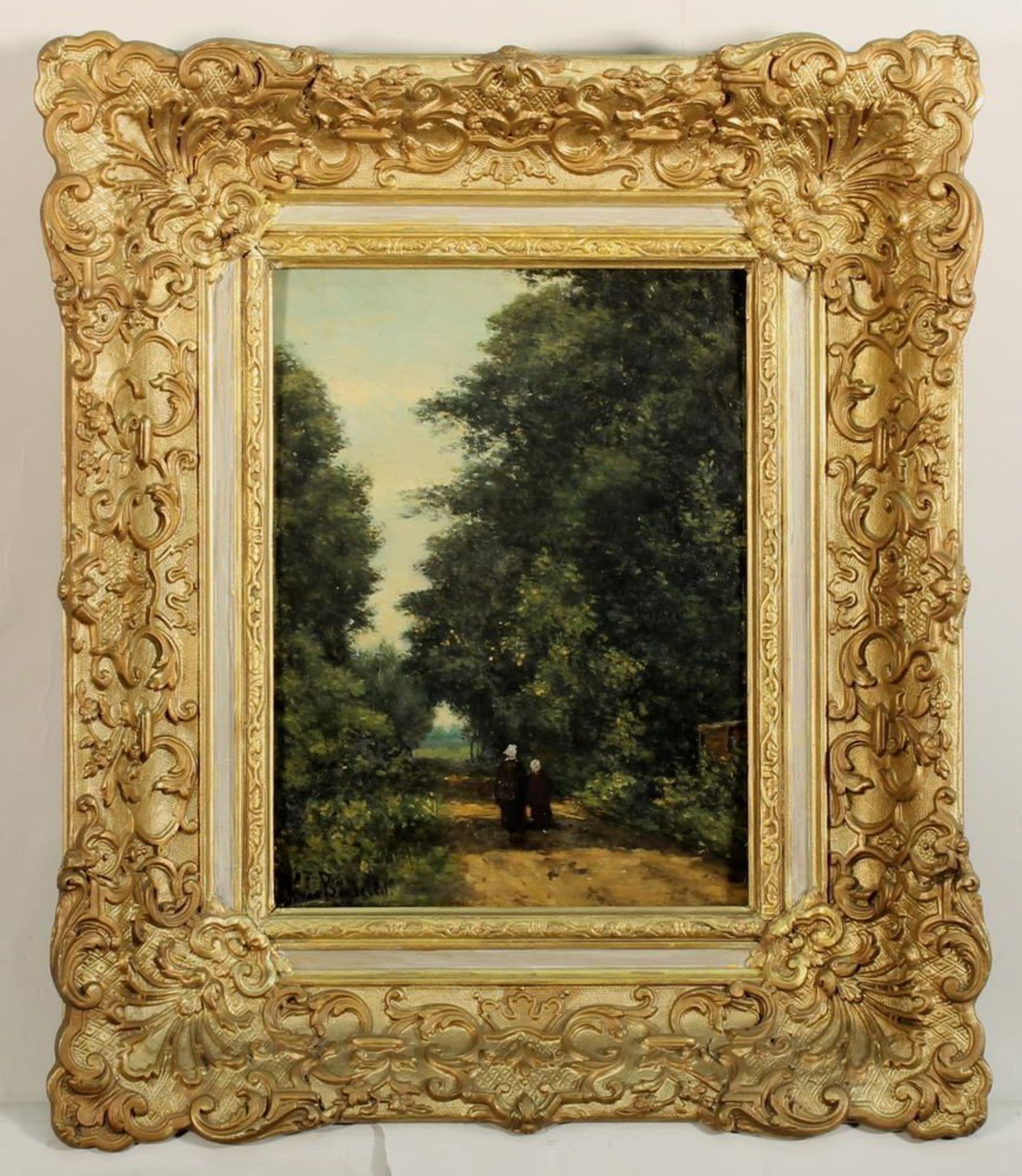 Reserve: 600 EUR        Borselen, Jan Willem van (1825 Gouda - 1892 Haag, Schüler seines Vaters P. - Image 4 of 8