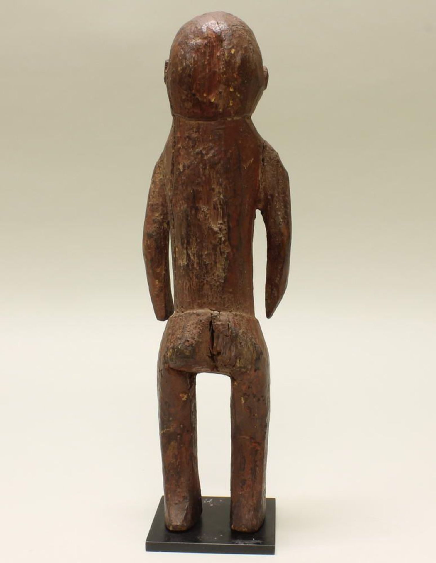 Reserve: 300 EUR        Mamafigur, Nigeria, Afrika, Holz, stehend, rot pigmentiert, 40 cm hoch - Image 4 of 4