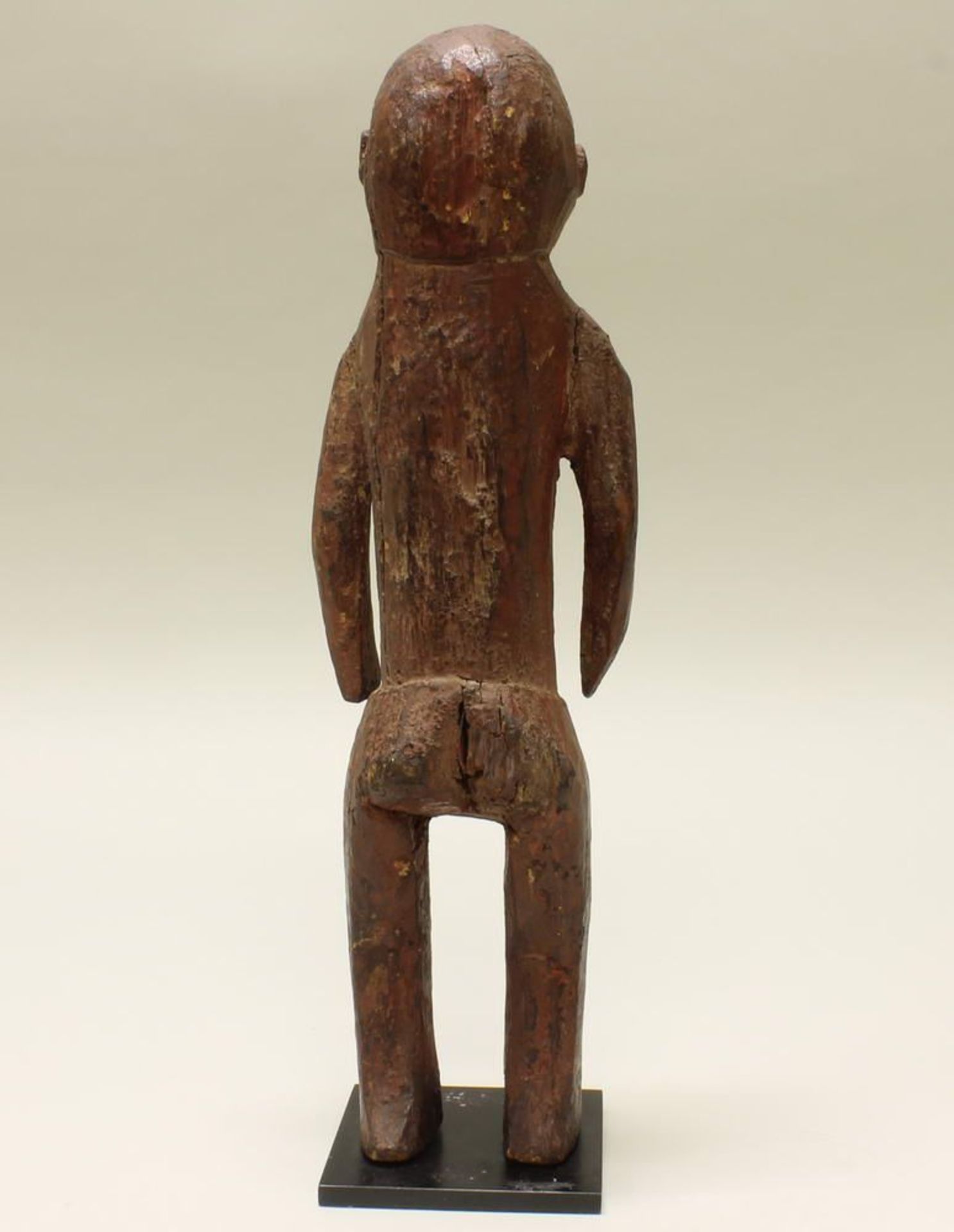Reserve: 300 EUR        Mamafigur, Nigeria, Afrika, Holz, stehend, rot pigmentiert, 40 cm hoch - Image 3 of 4