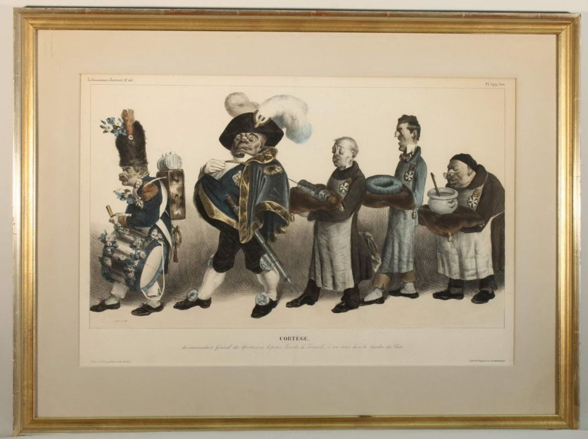 Reserve: 300 EUR        Daumier, Honoré (1808 Marseille - 1879 Valmondos, Maler, Bildhauer und - Image 3 of 4