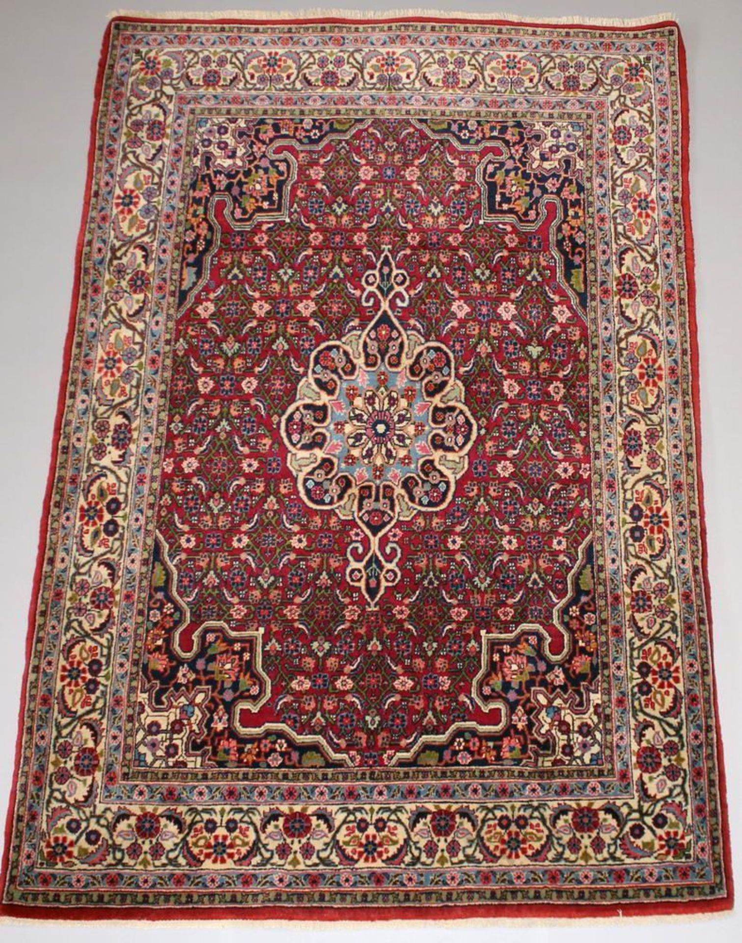 Reserve: 450 EUR        Herati-Bidjar, Persien, feine Knüpfung, ca. 2.03 x 1.30 m - Image 2 of 8