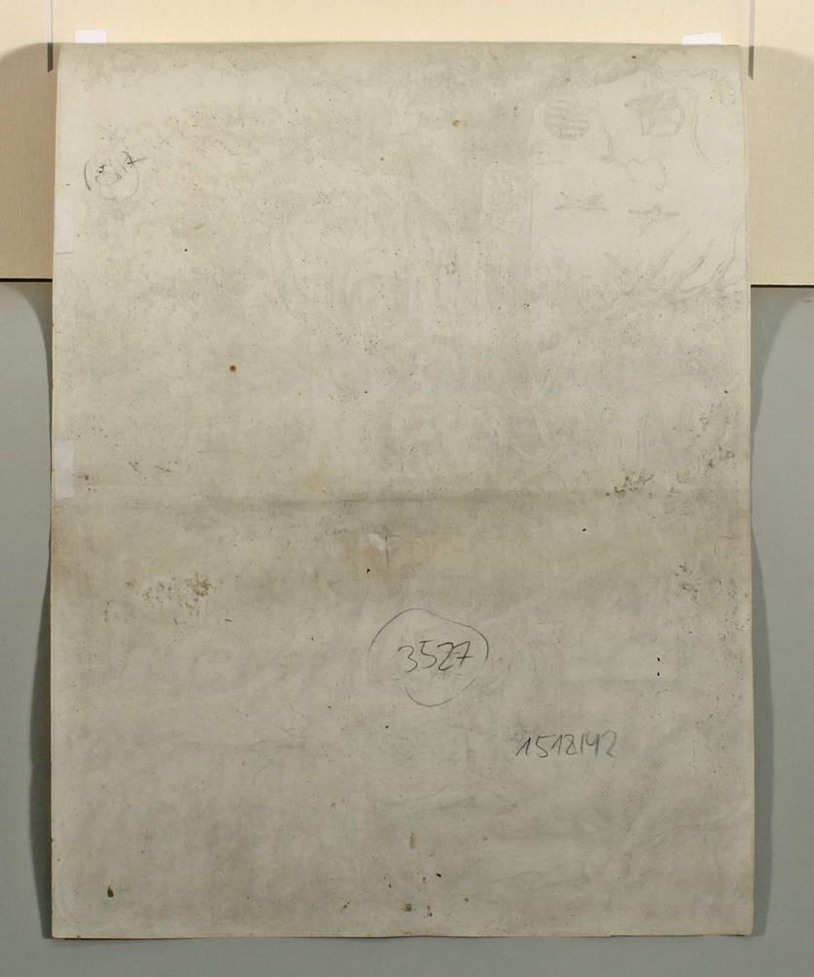 Reserve: 1500 EUR        Cranach, Lucas d. Ä. (1472 - 1553), Holzschnitt, "Adam und Eva im - Image 14 of 14