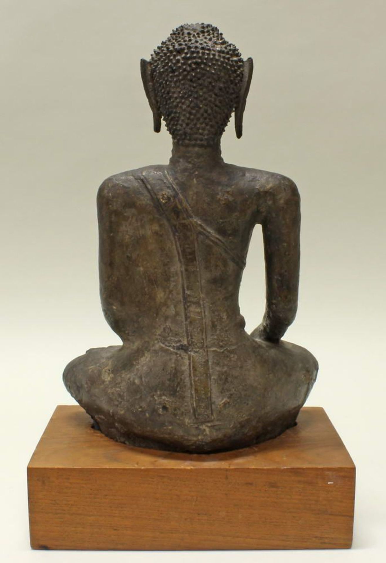 Reserve: 400 EUR        Buddha Maravijaya, Thailand, 16. Jh. oder später, Bronze, im - Image 5 of 6