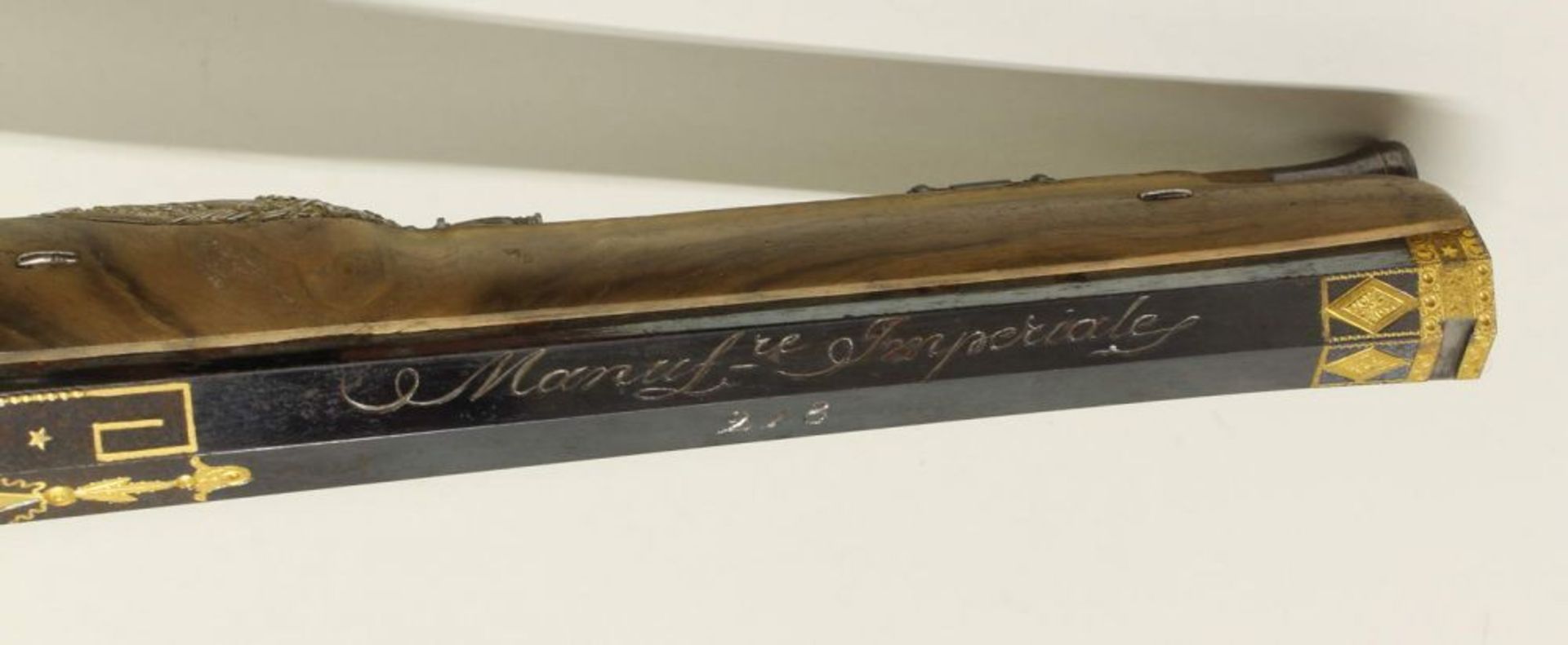 Reserve: 6000 EUR        Paar Steinschlosspistolen in Kassette, Versailles, um 1800, Nicolas Noel - Image 17 of 22