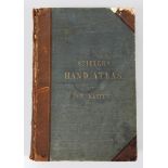Adolf Stieler's Hand-Atlas Deutschland, Mitte 19.Jh. "Hand-Atlas über alle Theile der Erde (...) und
