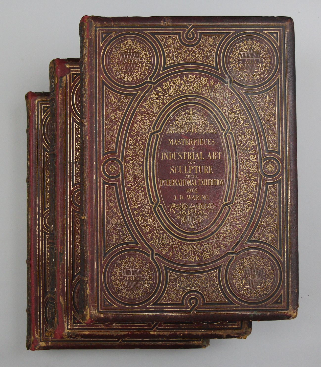 Masterpieces of Industrial Art and Sculpture at the International Exhibition 1862 Three volumes with - Image 2 of 5